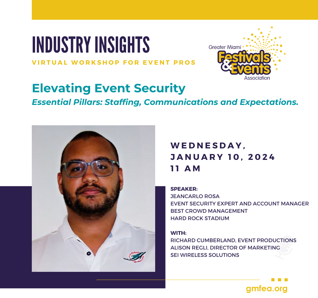 Learn From F1 Hard Rock Stadium Security Experts Tomorrow At 11am Learn from f1 hard rock stadium security experts tomorrow at 11am