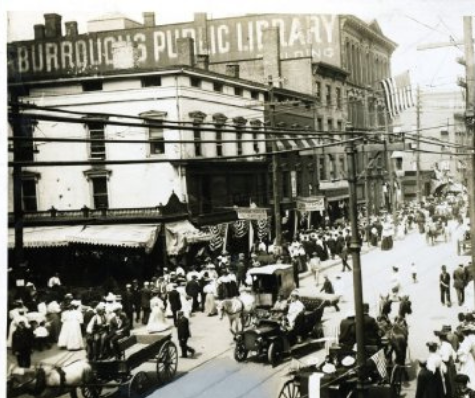 Library News and Bridgeport Public Library Images across the years