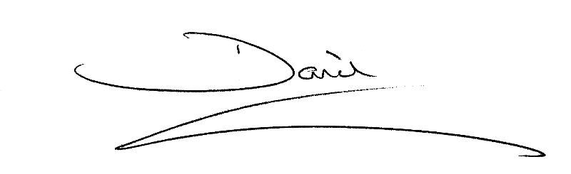 David signature