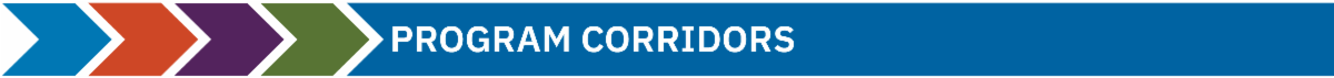 Section Header that states "Program Corridors"