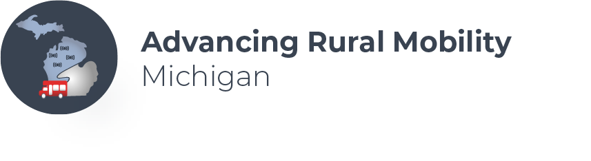 Advancing Rural Mobility Michigan program logo