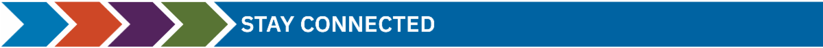 Section Header that states "Stay Connected"
