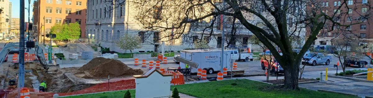 construction on Division Ave