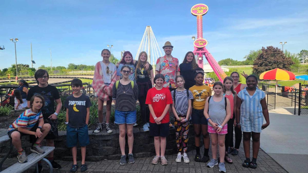 middle school fun night GREY