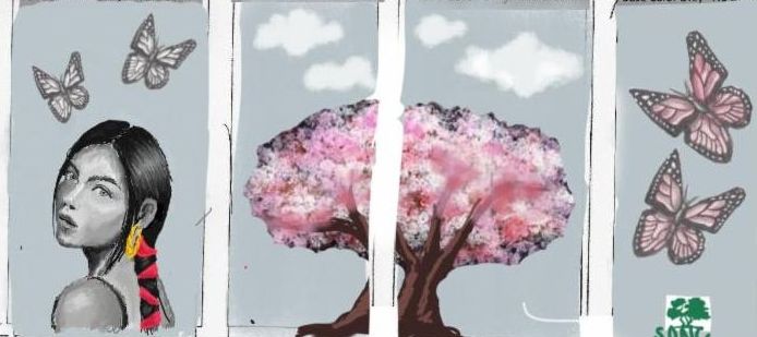 Precious Ramirez Utility Box Approved Original Art