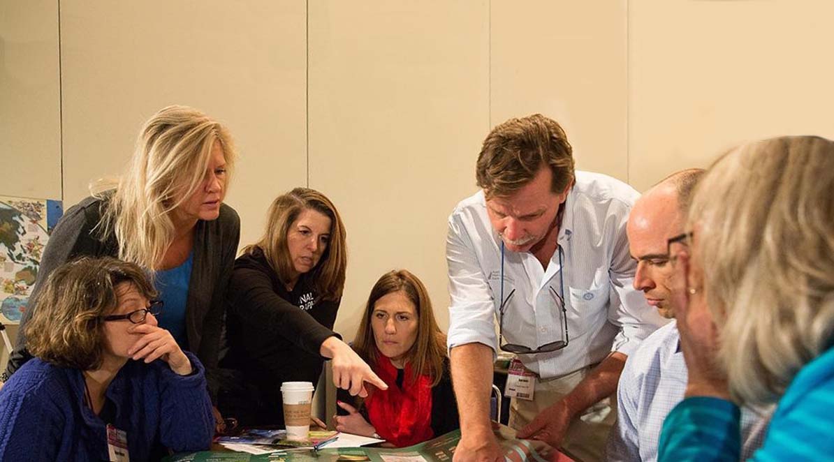 Kurt Holland Leading Nat Geo Teacher Training