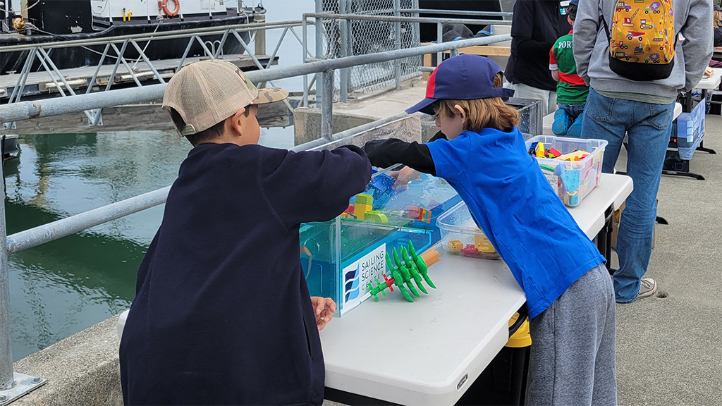 Making structures and making waves