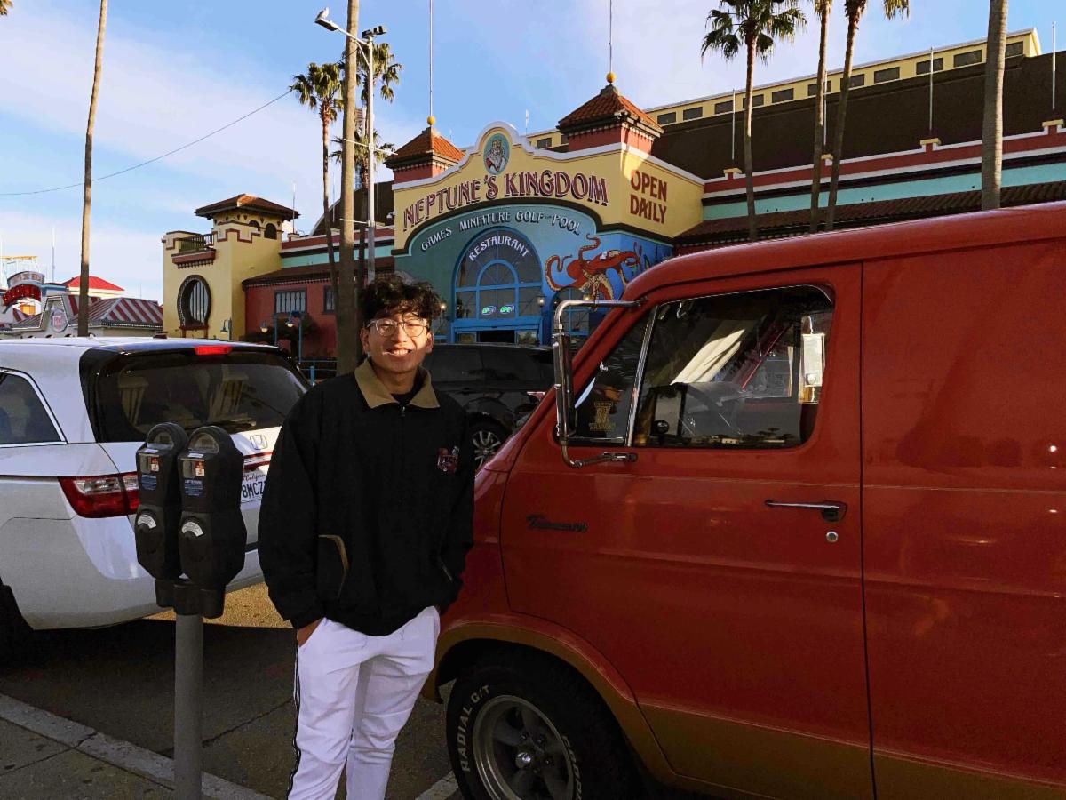 Dan Truong at the Boardwalk
