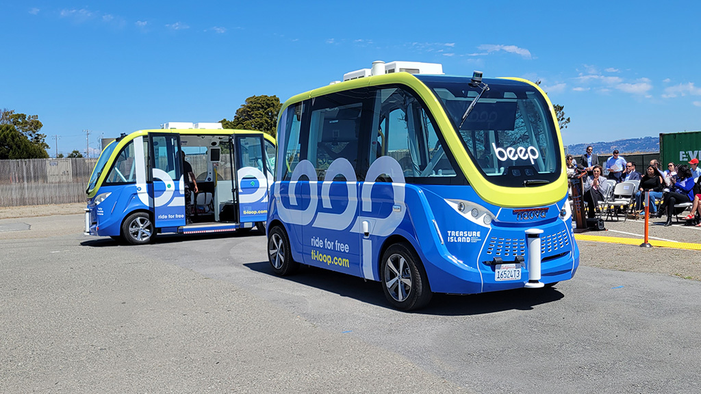 TI Loop Autonomous Shuttle