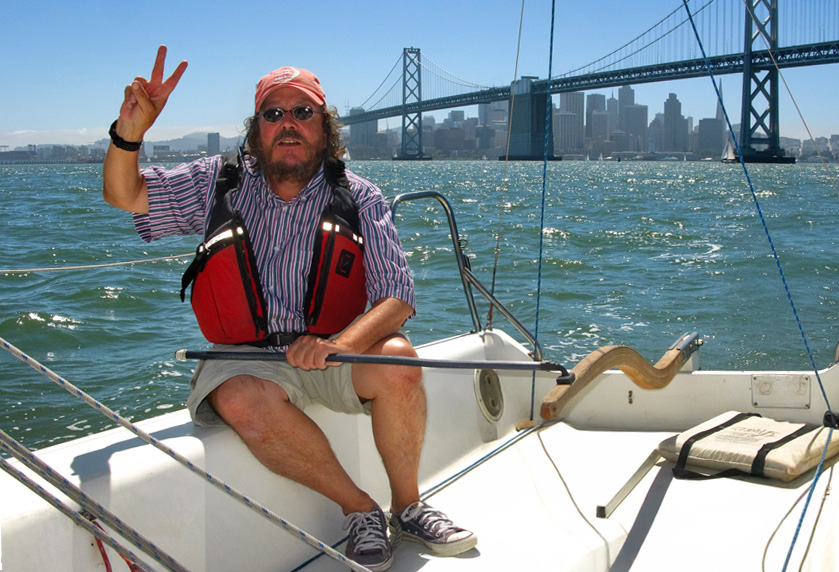 Tiller Steering on a J80