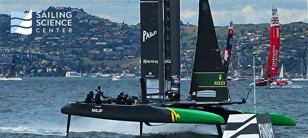 Team Australia Winning at SailGP