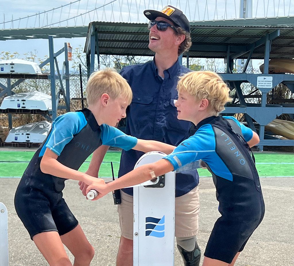 Twins on the Grinder