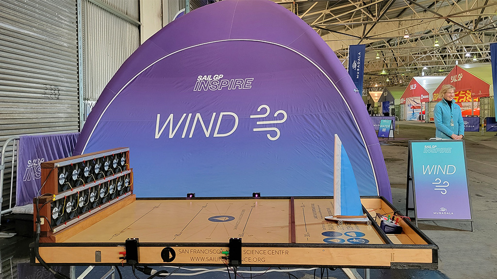 SailGP Inspire Wind Table