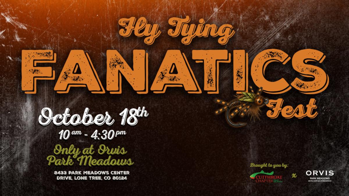 Fly Tying Fanatics Fest poster