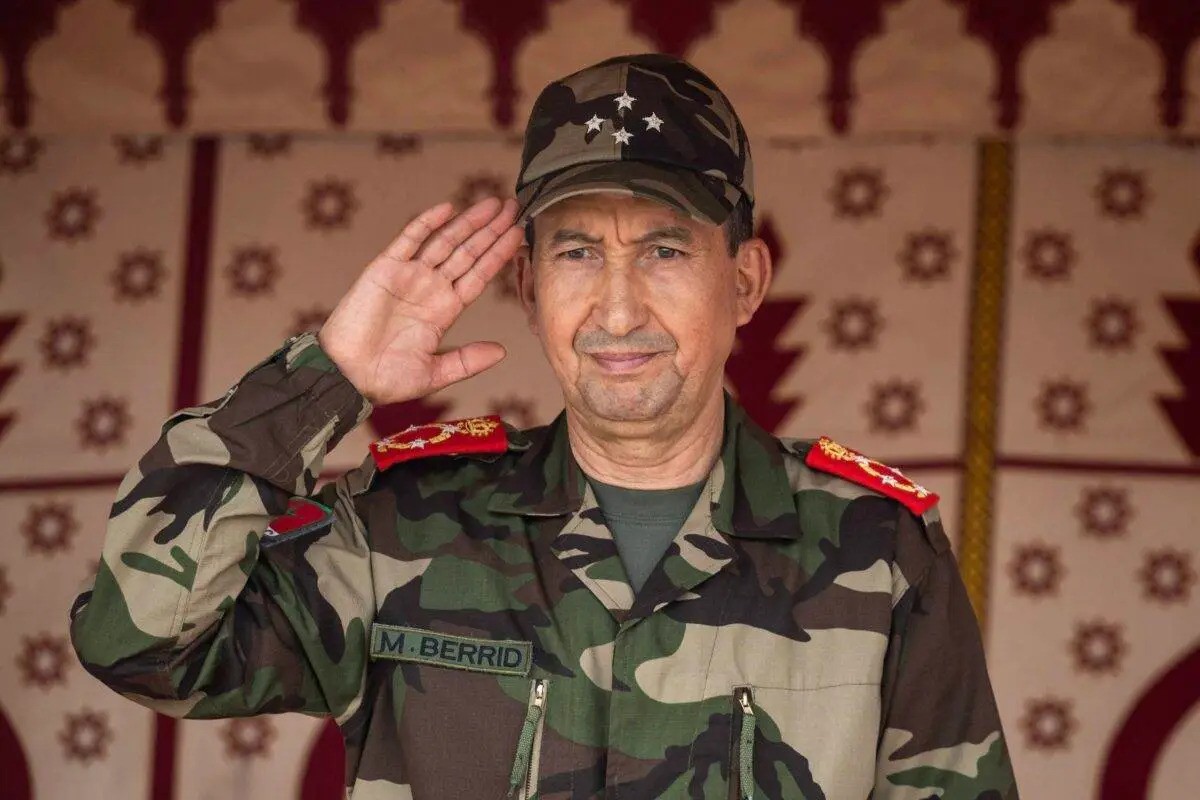 Moroccan Royal Armed Forces Inspector General and Commander of the southern military zone Major General Mohammed Berrid in Agadir on May 30, 2024 [FADEL SENNA/AFP via Getty Images]