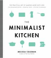 minimalist kitchen book cover