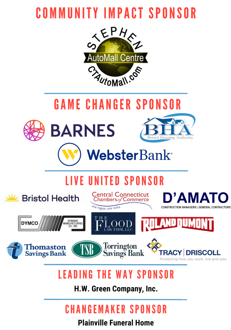 2024 Community Impact Celebration Sponsors