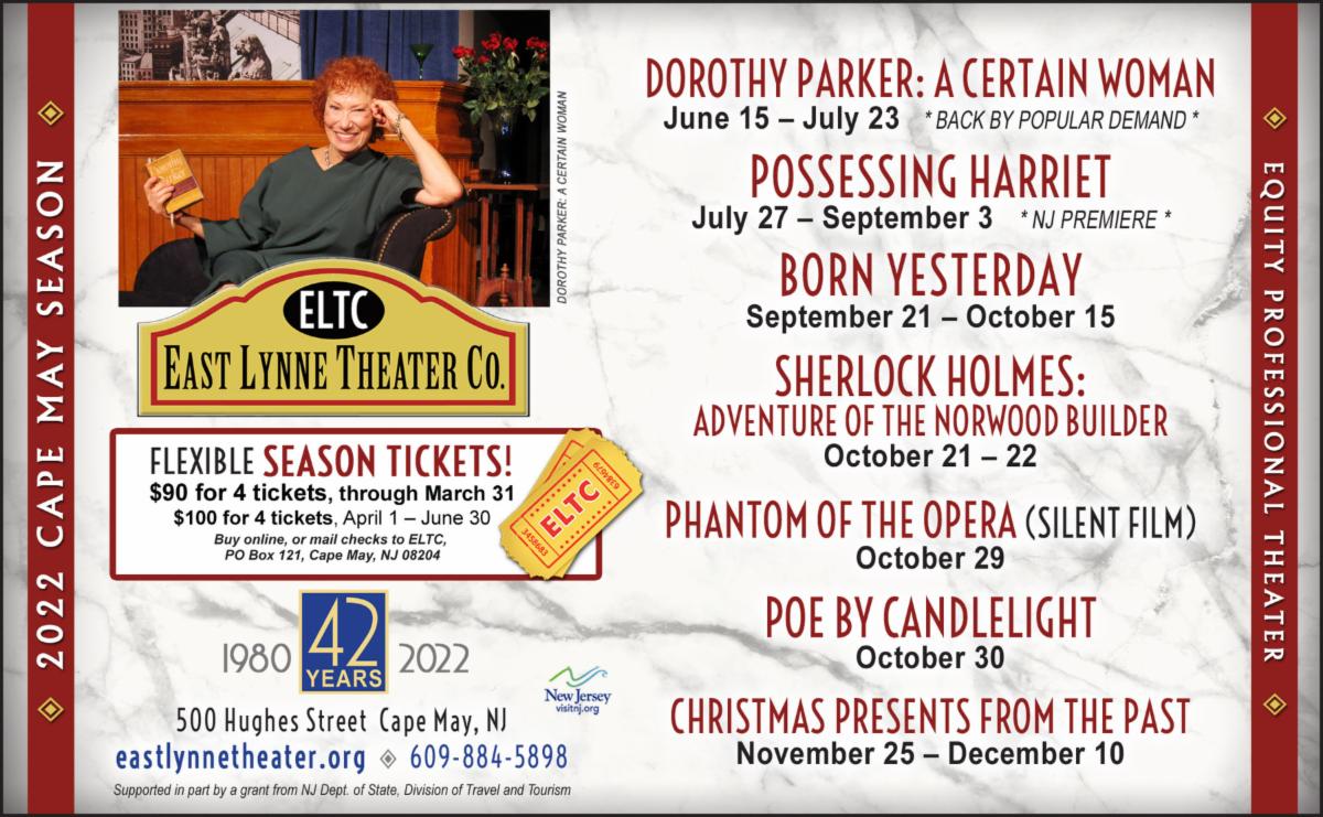 2022 Season Tickets and Vote for East Lynne Theater at