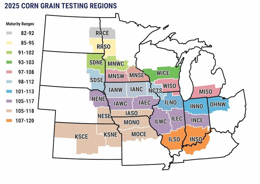 2025 FIRST Corn Regions