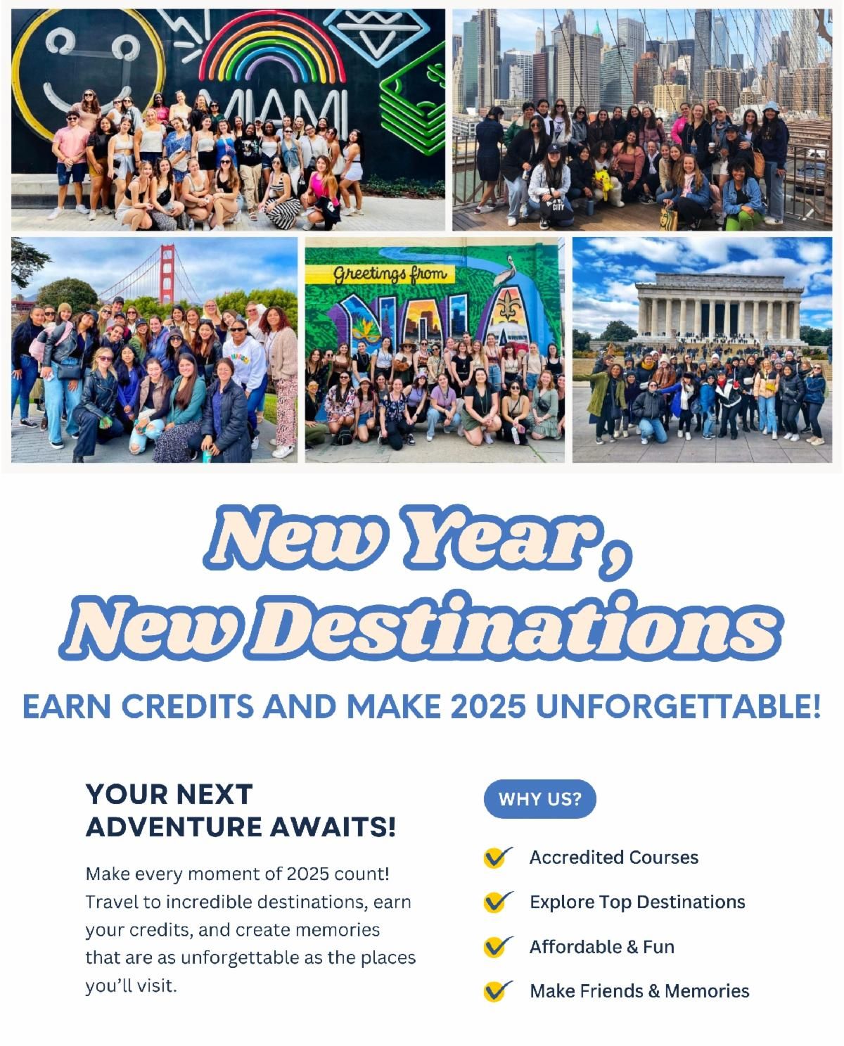 Adventure Awaits 2025 Travel Courses You’ll Love!
