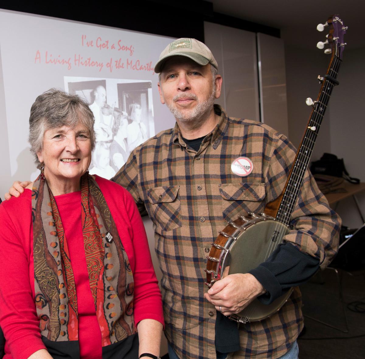 Photo of Nancy Hood and Barry Brown