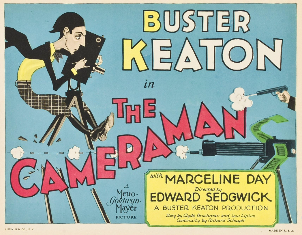 Buster Keaton in 'The Cameraman'