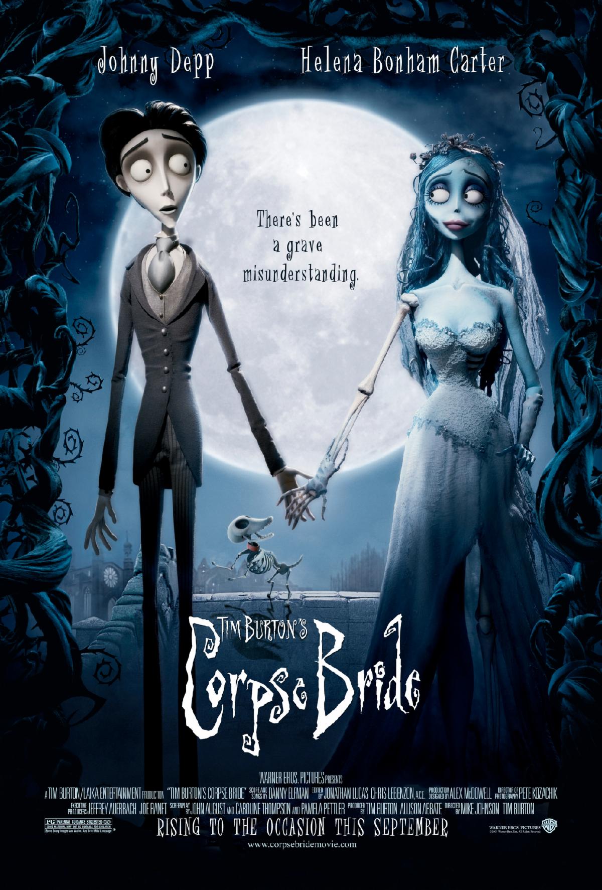 The Corpse Bride movie poster