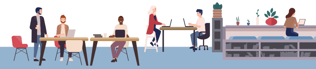 Decorative Image of Group Learning