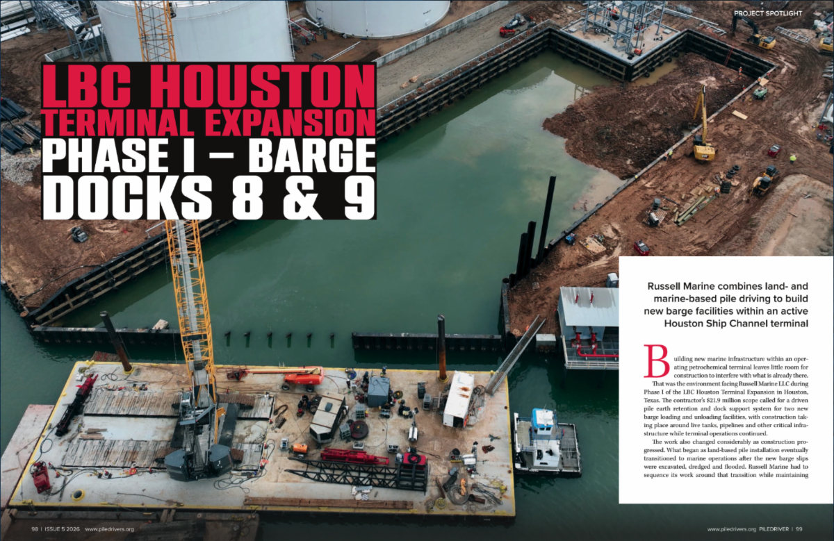 Magazine spread showing project photo