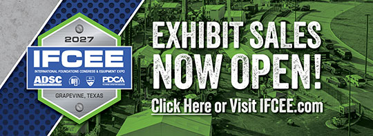 IFCEE 2027 | Exhibit Sales Now Open! | Click here of Visit IFCEE.com