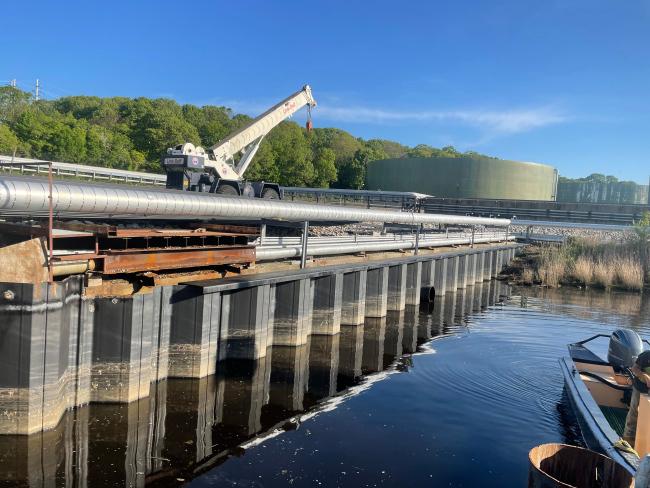 Blakeslee Arpaia Chapman Inc marine project