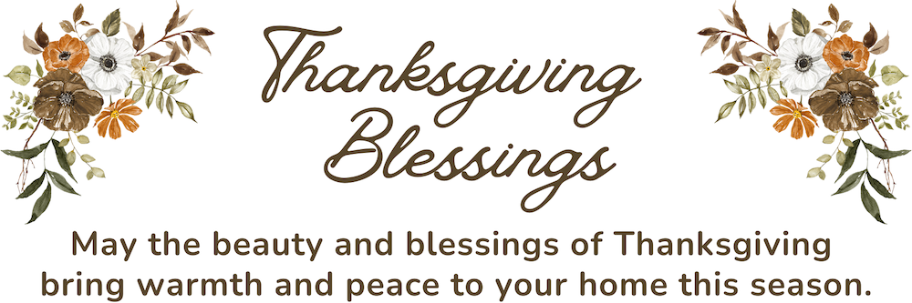 Thanksgiving message