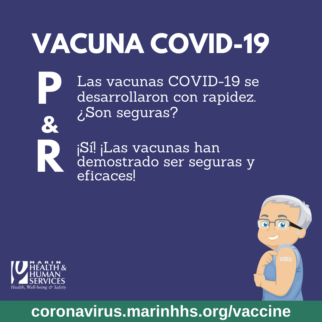 vaccine is safe - spanish