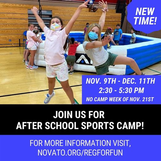 After School Sports Camp 110920