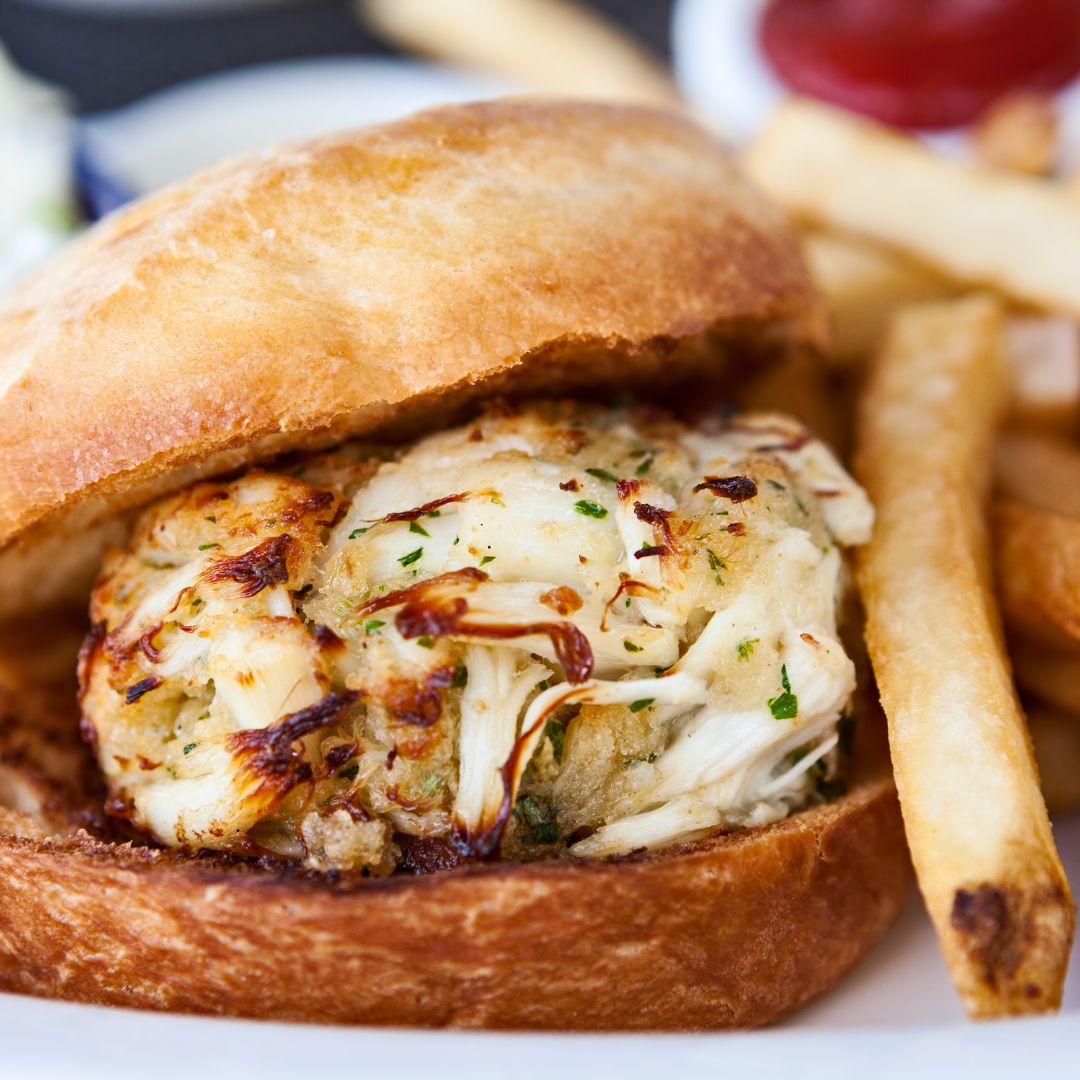 Discounts on Crab Cakes, Burgers, and award winning happy hour