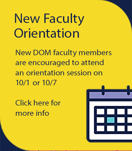 New faculty orientation