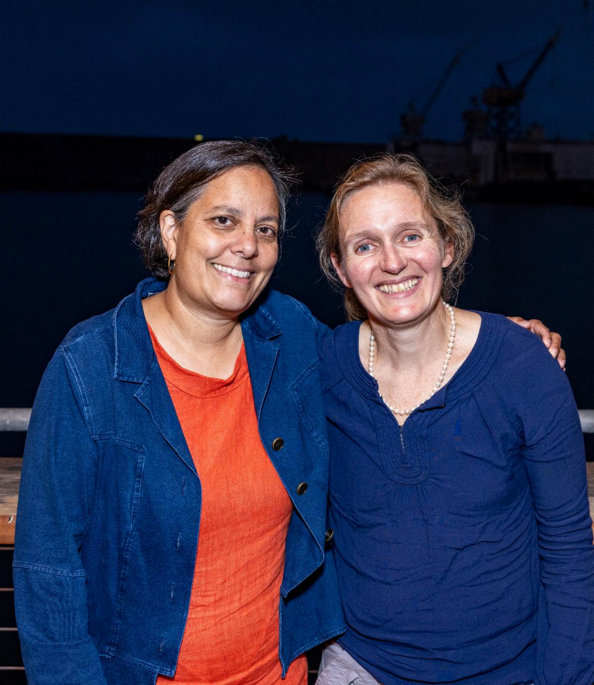 Drs. Annapurna Poduri and Alexandra Nelson