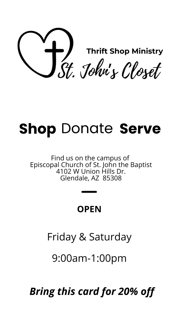 discounted shopping for parishioners