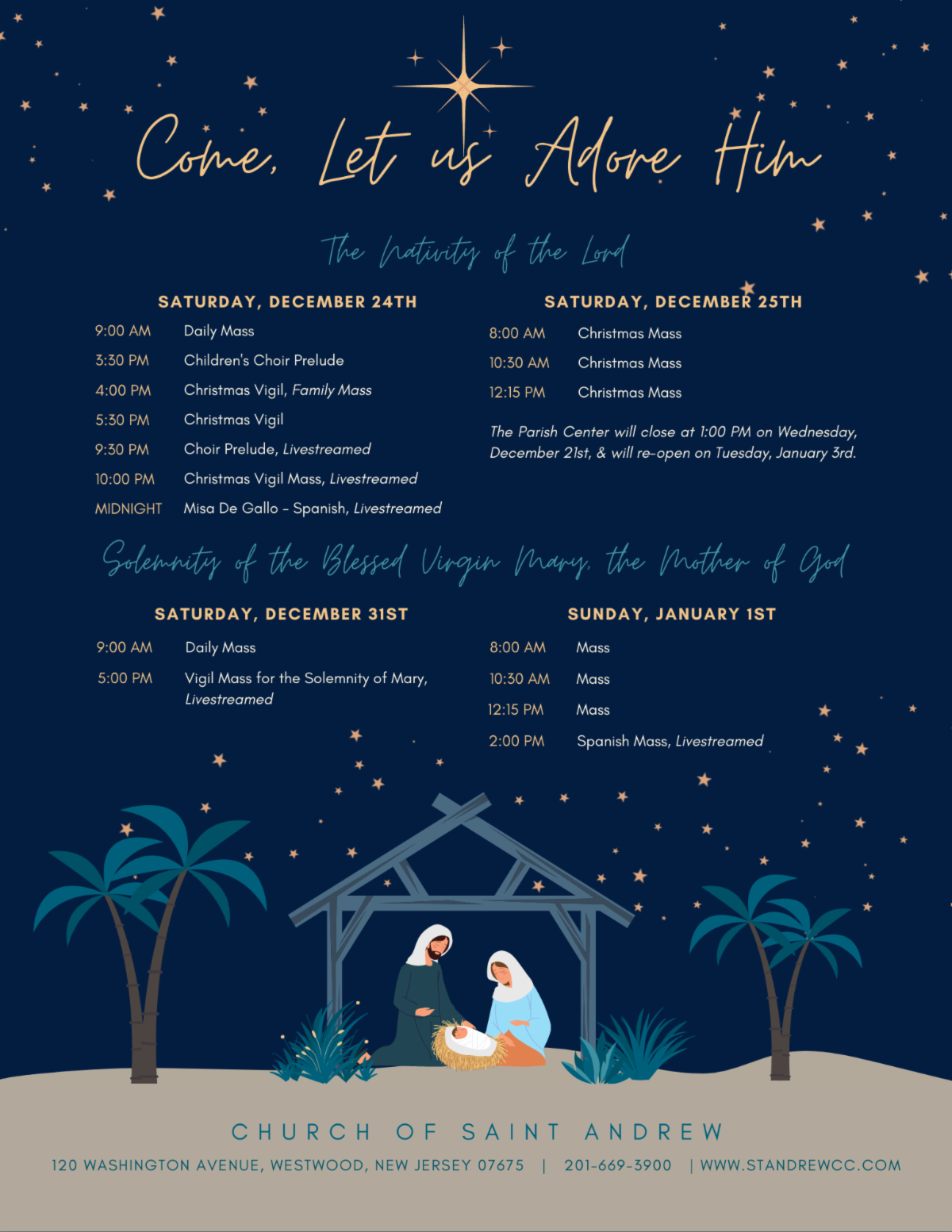 Christmas Greetings from the Pastor!