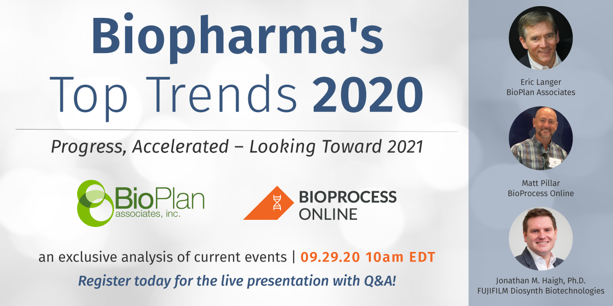 Biopharma's Top Trends 2020 - 29Sept2020