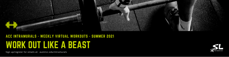 work out like a beast sign up or register for emails on MySL