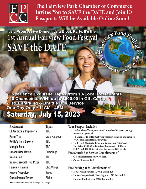 News from the City of Fairview Park