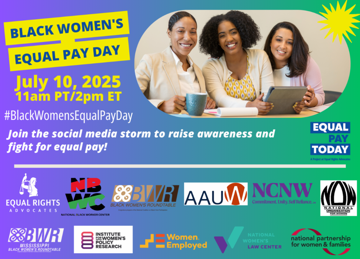 The Check is Long Overdue: Support Black Women’s Equal Pay