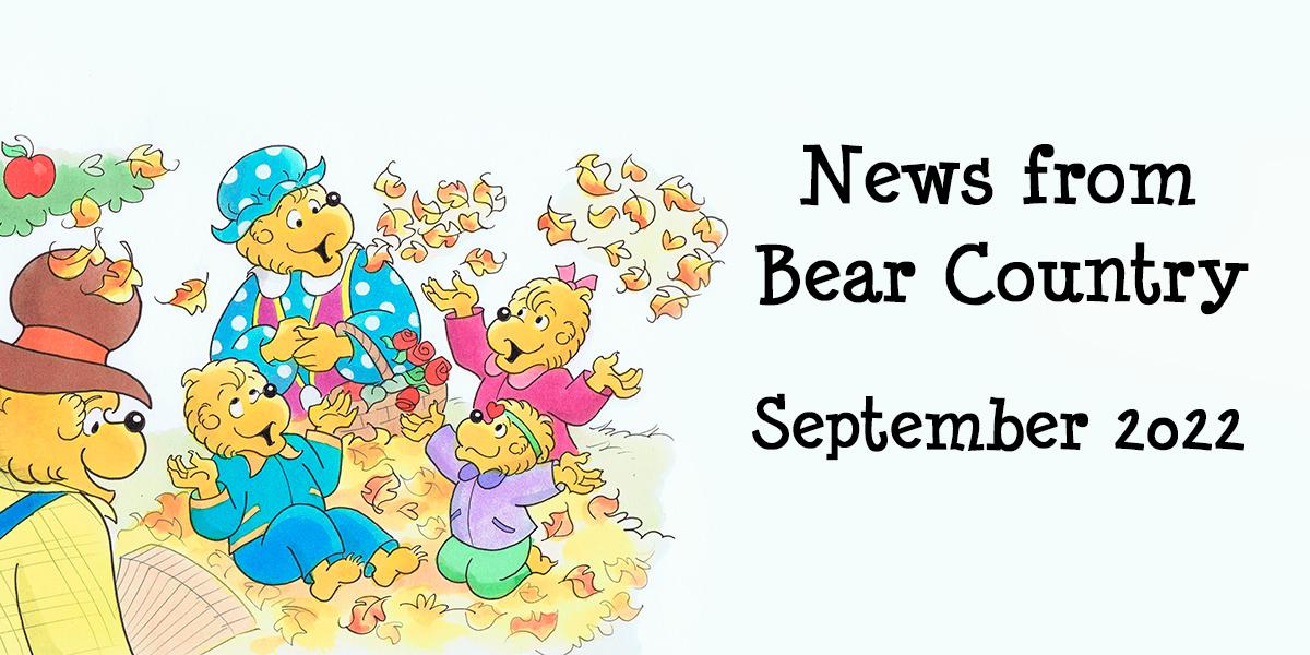 September News From Bear Country