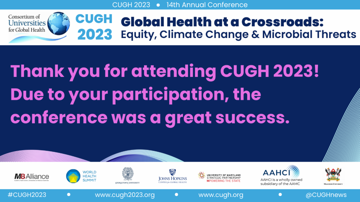 CUGH May Newsletter CUGH Highlights & Global Health News