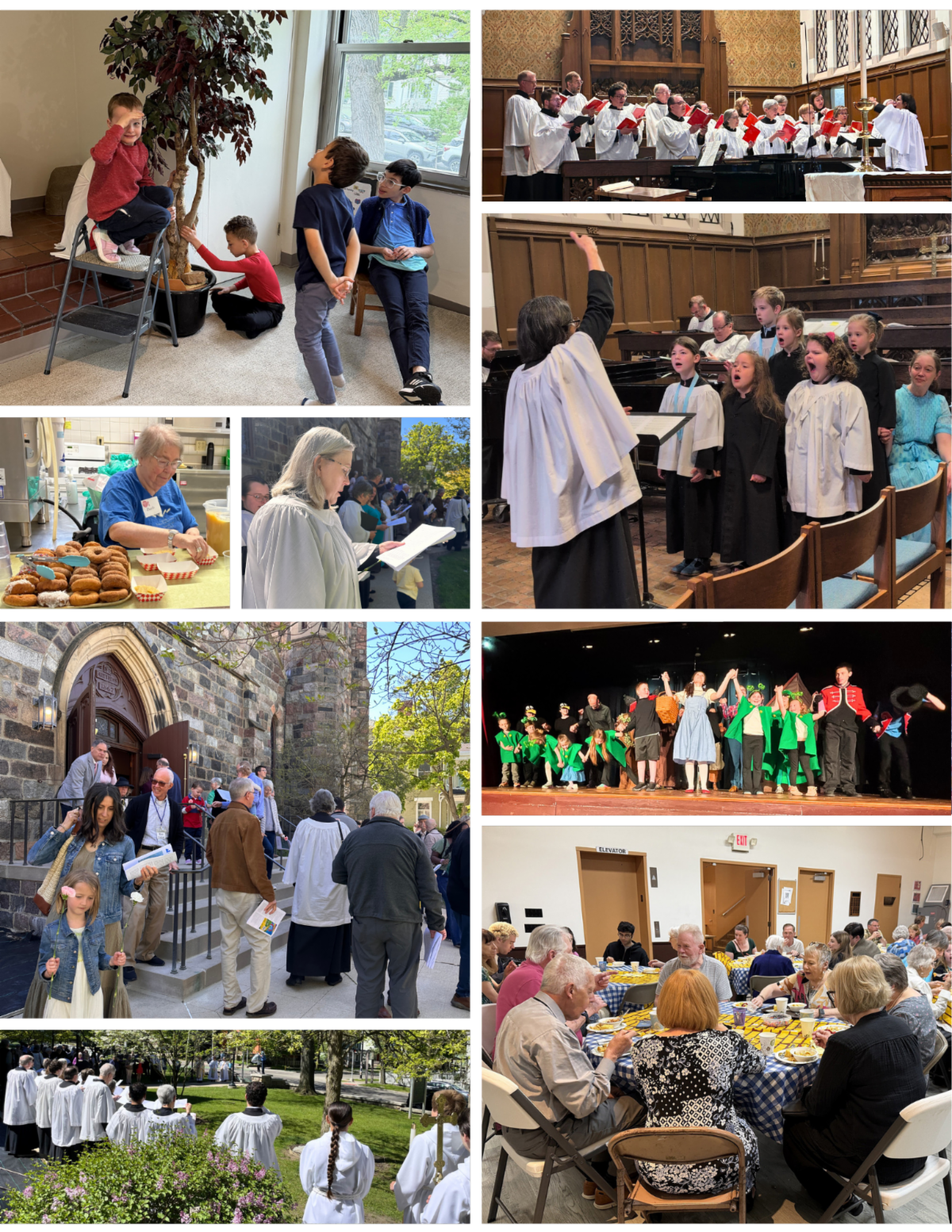 Parish photos from the spring