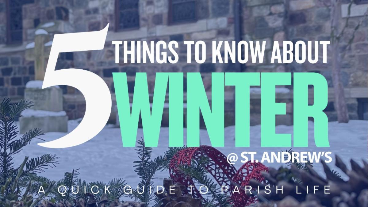 5 things to know about winter at St andrews