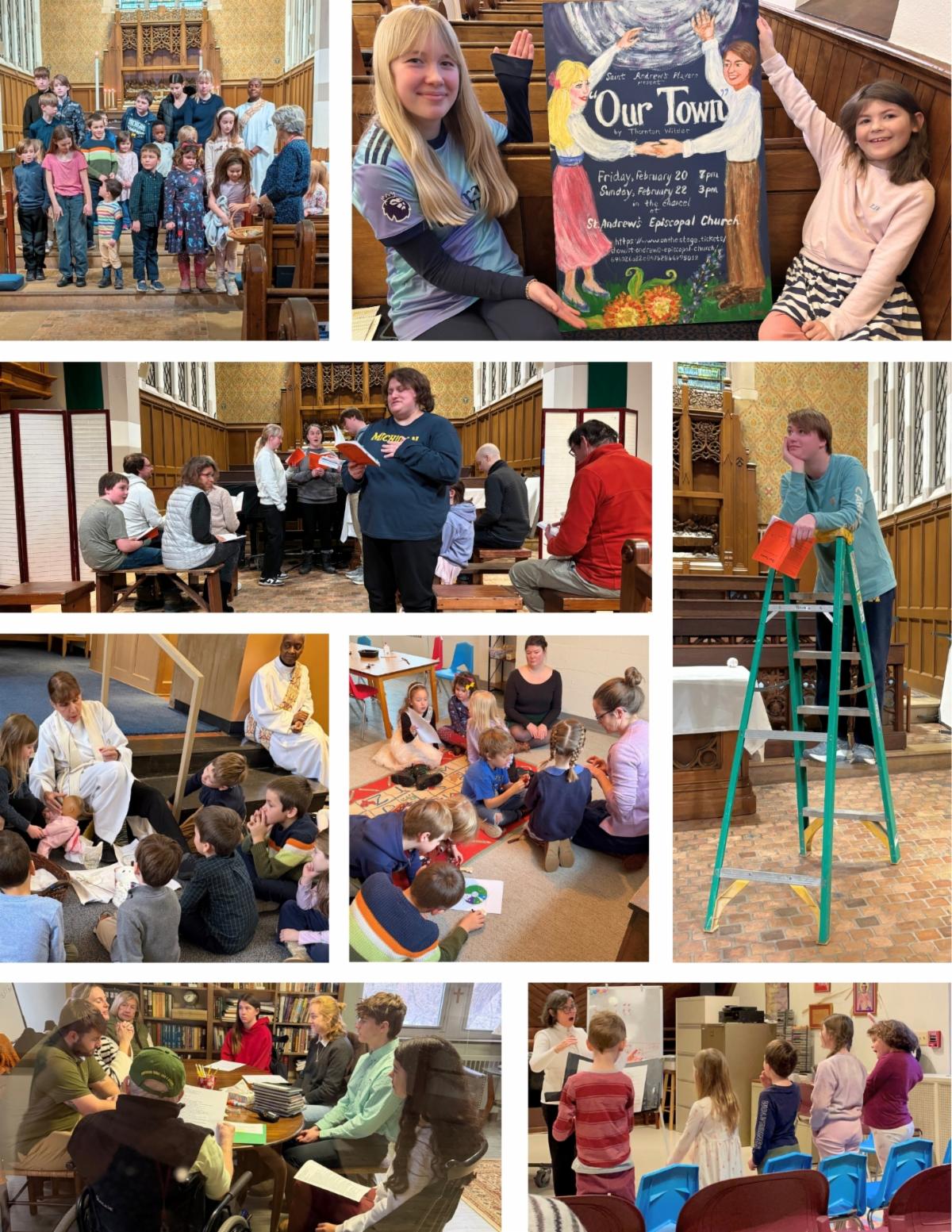 Photos of parish life at St Andrews this winter