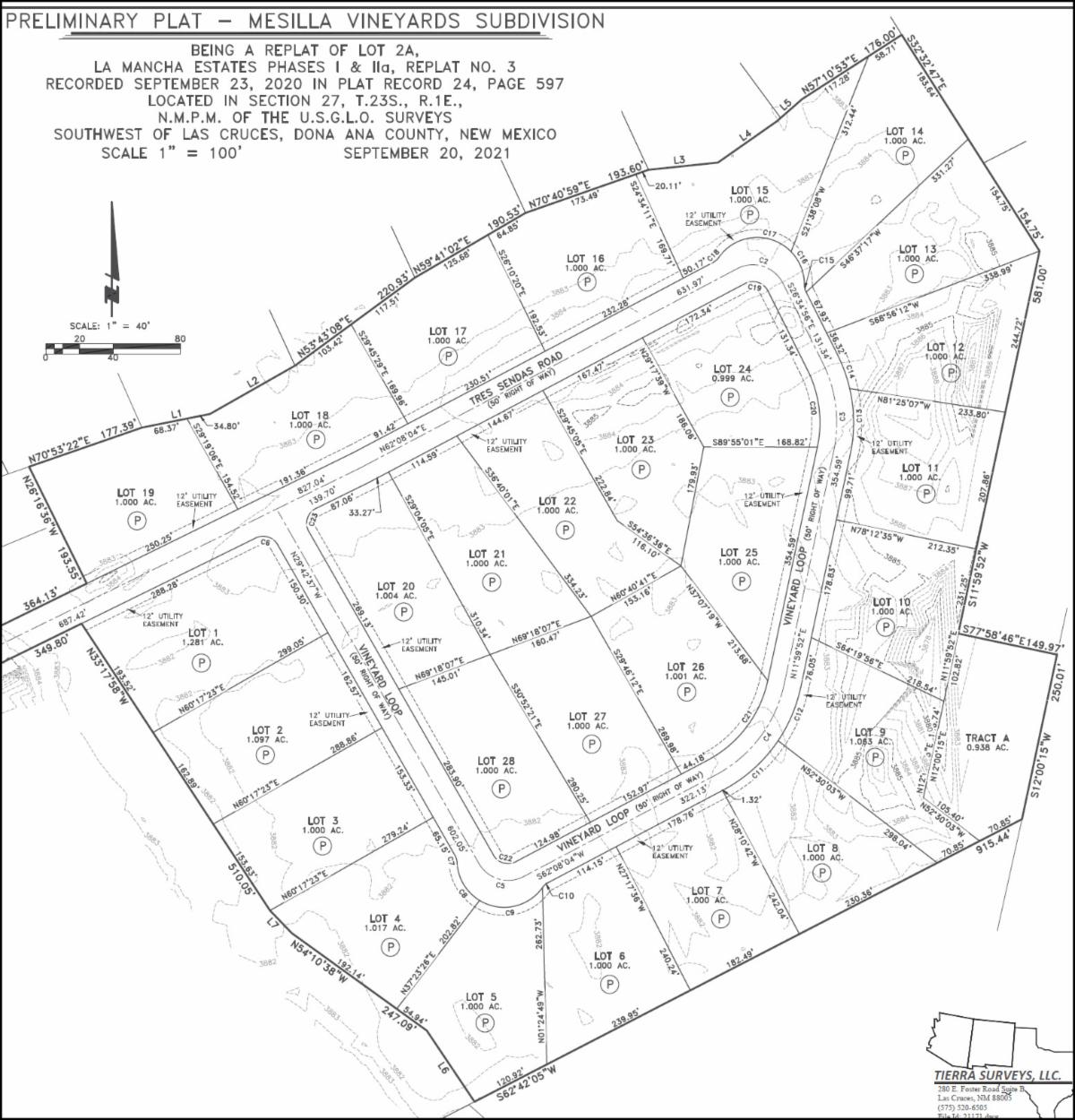 Mesilla Vineyard Estates Phase II Update.