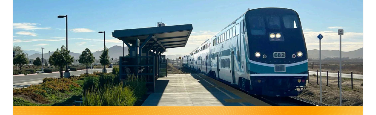 Image of the Riverside Country Transportation Commission (RCTC) Perris-South Metrolink Station and Layover Facility